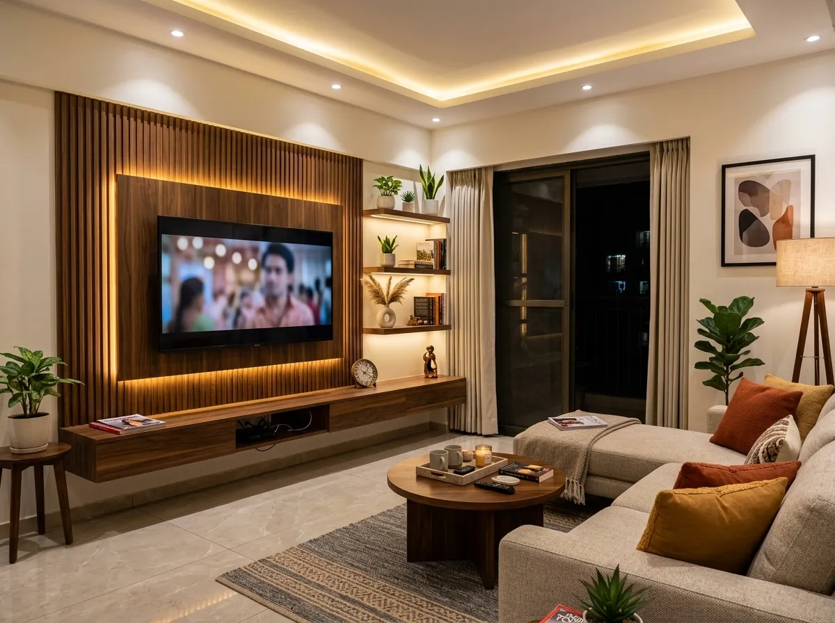 Mahajan Residence Living Room