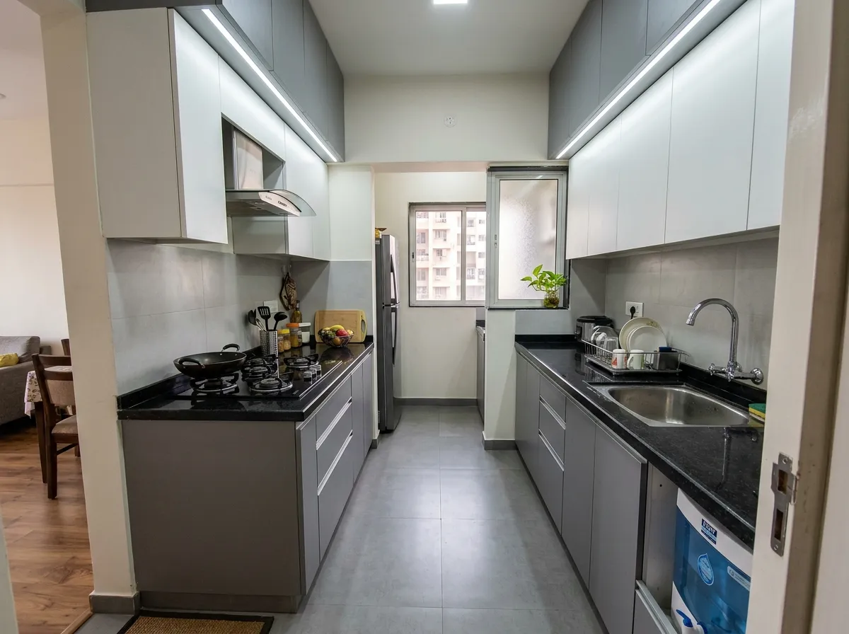 Arpit Apartment Kitchen