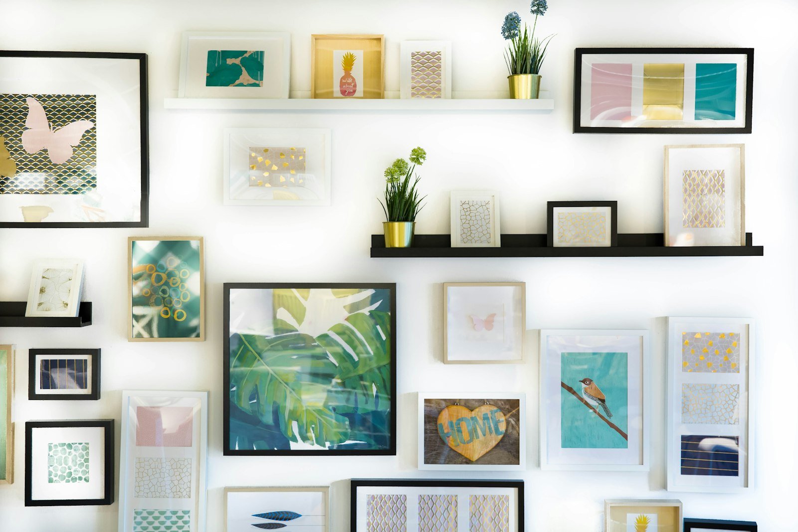 Interior design moodboard and fabric samples